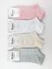 Жіночі короткі в сітку шкарпетки Luxe Luxe Fashion socks, літні в рубчик однотонні, розмір 36-40, 12 пар/уп. 2177775653 фото 1