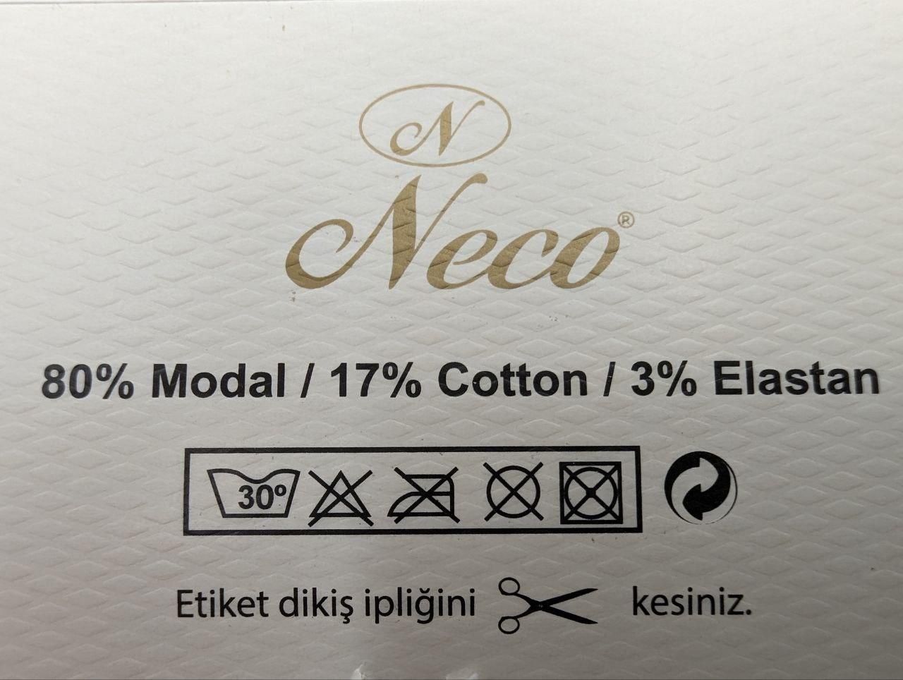 Женские носки однотонные Neco ультракороткие modal нитка ароматизированные, размер 36-39, 6 пар/уп. бежевый 2249178194 фото