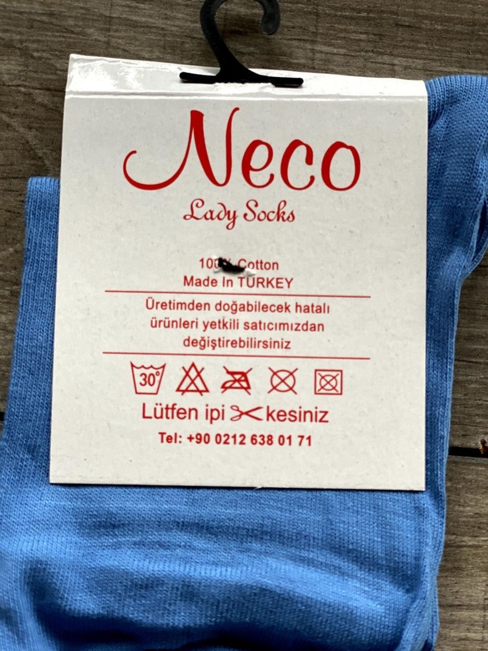 Жіночі однотонні шкарпетки Neco без шва 36-40 12 шт. в уп червоні рожеві сині 1271852723 фото