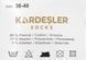 Женские медицинские носки Kardesler с ослабленной резинкой в рубчик, размер 36-40 12 пар/уп. 1059596978 фото 3