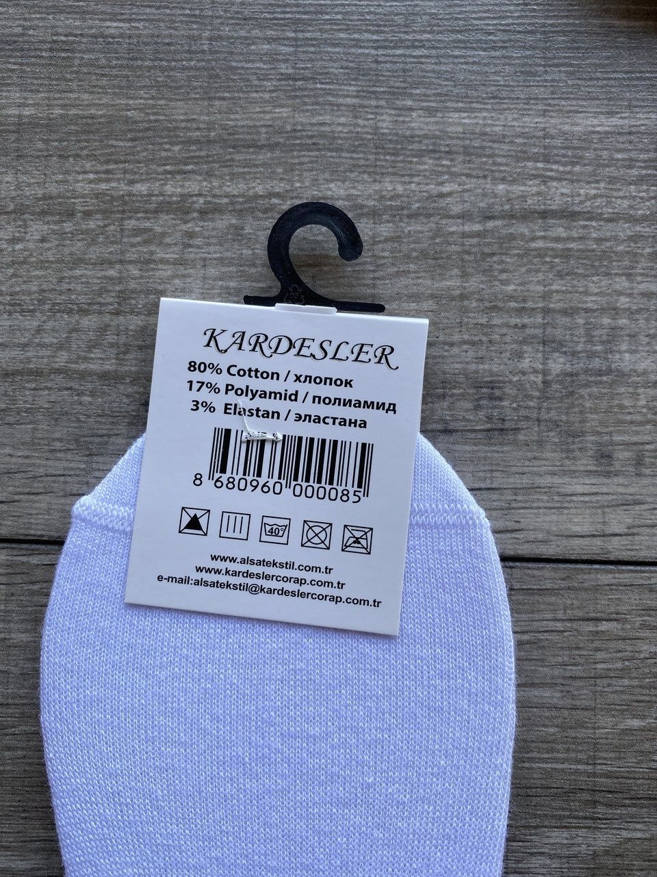 Жіночі сліди сітка котонові Kardesler з силіконом 35-40 12 шт в уп асорті з 6-ти кольорів 1210840534 фото