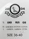 Женские высокие носки Super Socks, однотонные спортивные тенисная резинка, размер 36-40, 12 пар/уп. кремовые 2182979077 фото 2