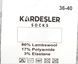 Женские зимние средние носки Kardesler теплые из шерсти с махрой РОМБ|6 пар|36-40|Ассорти 1946815813 фото 2