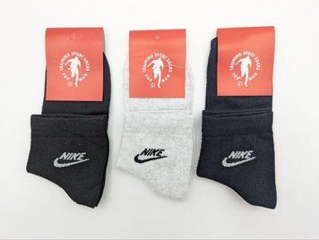 Чоловічі середні шкарпетки Sport Socks з сіткою бавовняні 40-44, 12 пар, Україна 2675713906 фото