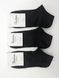Женские короткие Летние Носки Luxe однотонные, 12 пар, 36-40, Черный, Сетка 2571824133 фото 2