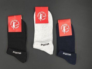 Жіночі шкарпетки стрейчеві Sport Socks P напис, бавовна сітка короткі розмір 36-39 12 пар/уп мікс кольорів 1851902226 фото