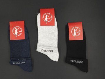 Жіночі шкарпетки стрейчеві Sport Socks А напис, бавовна сітка короткі розмір 36-39 12 пар/уп мікс кольорів 1851906675 фото
