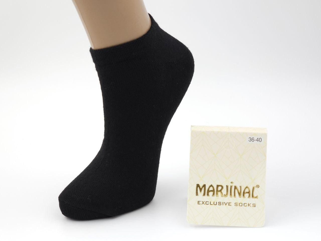 Женские короткие летние носки Marjinal &ndash; однотонные, сетка, шелковый хлопок, 36&ndash;40, 12 пар/уп. 1851068305 фото