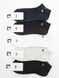 Короткие мужские носки ECO SOCKS с рубчиком и вышитым логотипом S, размер 40&ndash;45, 10 пар/уп. 2102594655 фото 2