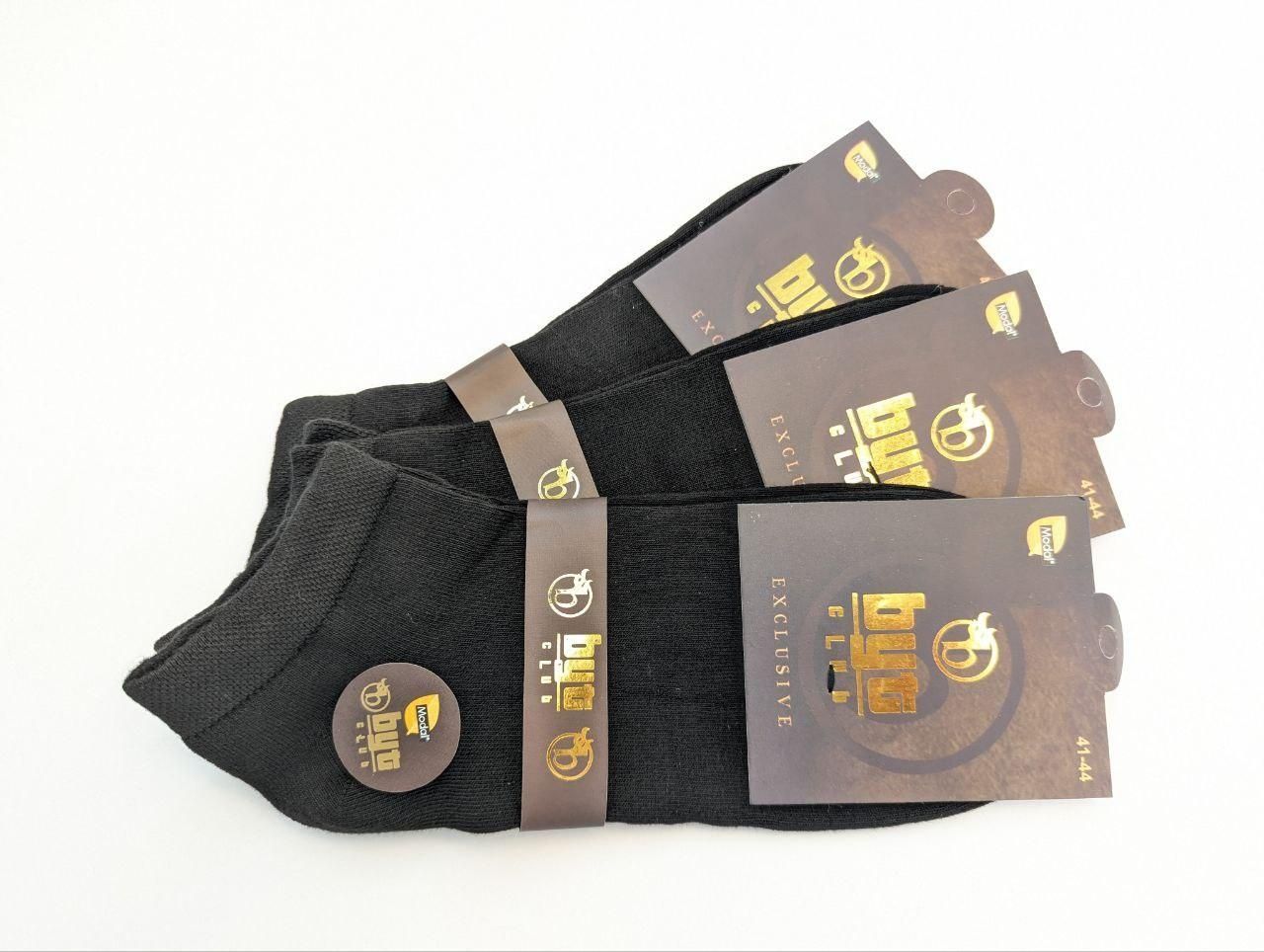 Чоловічі короткі літні шкарпетки Byt Club Exclusive модал однотонні, 6 пар, 41-44, Чорний 2548656572 фото